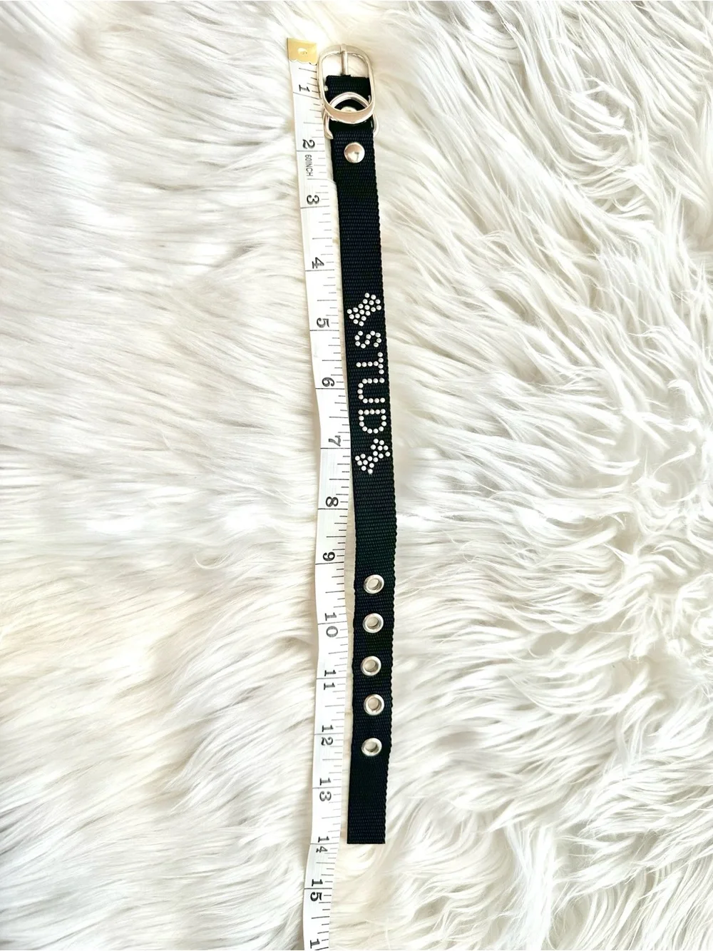 BLACK PET COLLAR